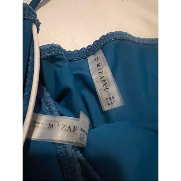 NWT Zaful blue bikini set - Picture 3 of 4